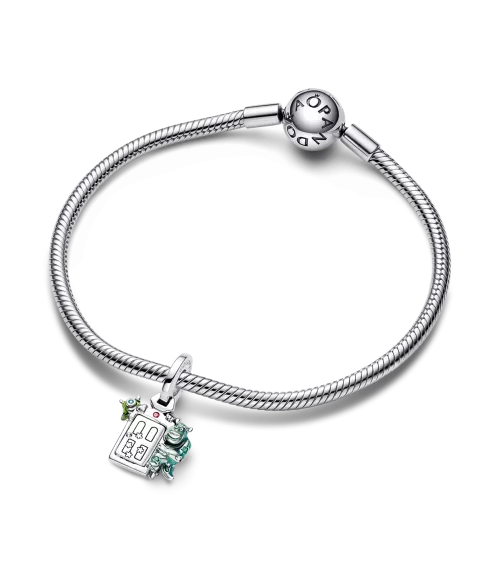 Charm Colgante en plata de ley Puerta Monsters, Inc. de Disney Pixar