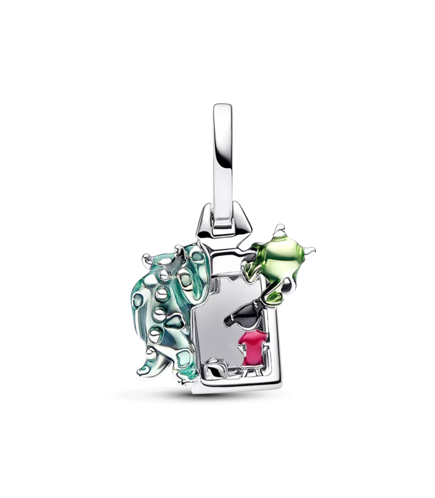 Charm Colgante en plata de ley Puerta Monsters, Inc. de Disney Pixar