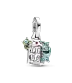 Charm Colgante en plata de ley Puerta Monsters, Inc. de Disney Pixar
