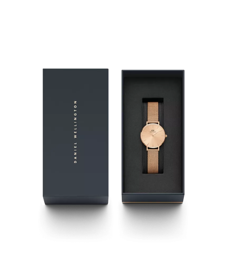 Reloj Daniel Wellington Petite Unitone Rose Gold mujer DW00100471