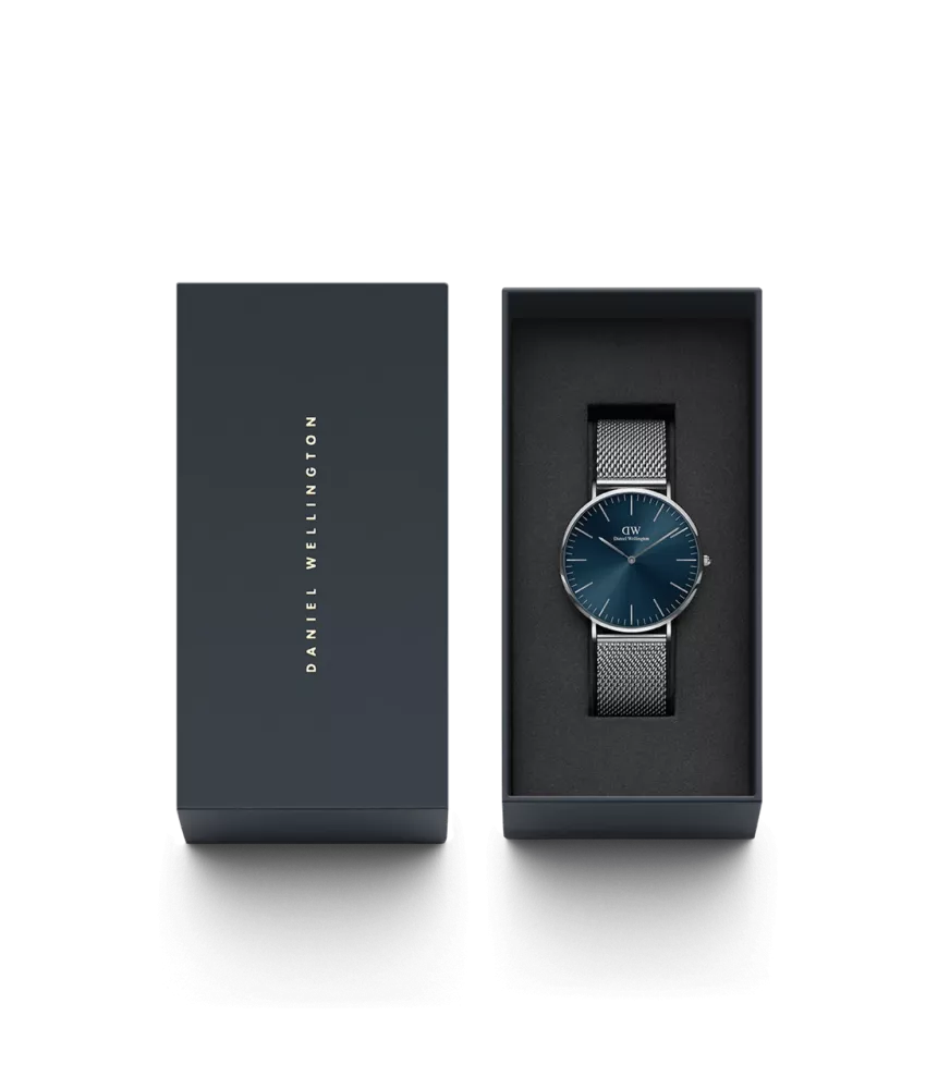 Reloj Daniel Wellington Classic Mesh Arctic hombre DW00100628