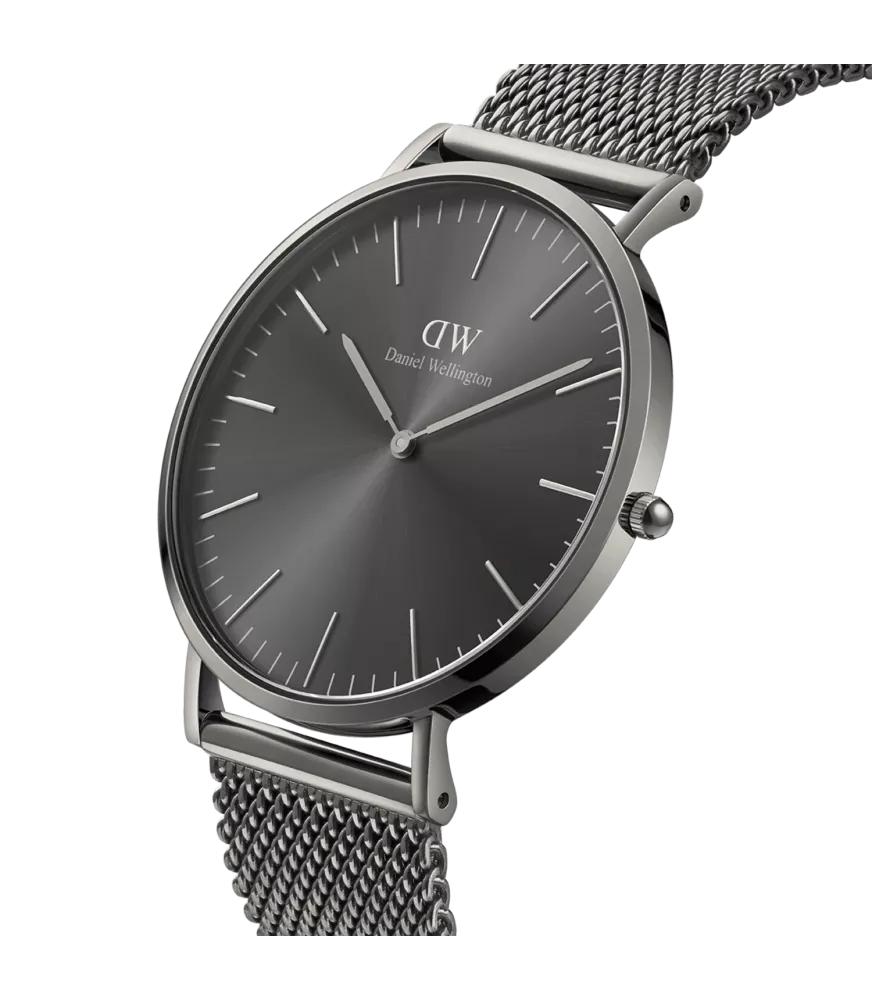 Reloj Daniel Wellington Classic Mesh Graphite hombre DW00100630