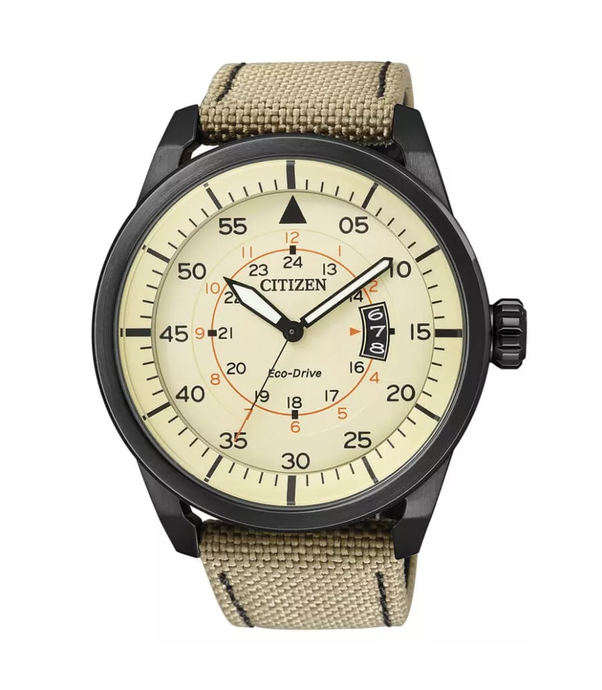 Reloj Citizen eco drive y calendario.