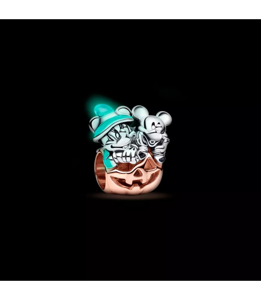 Charm Calabaza Halloween Mickey Mouse & Minnie Mouse de Disney 