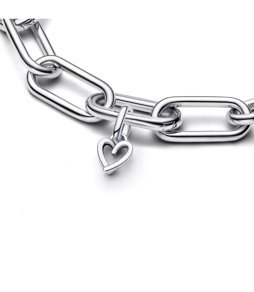 Charm Medallón Pandora ME en plata de ley Espiral Gratitud