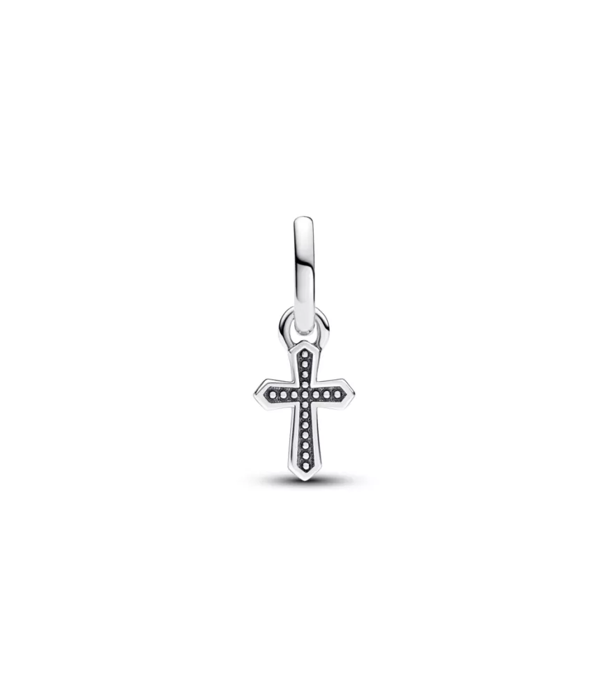 Charm Mini Colgante Pandora ME en plata de ley Cruz Brillante 