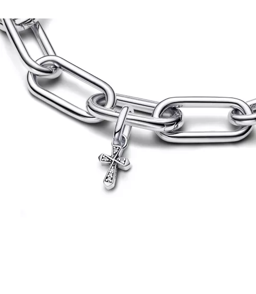 Charm Mini Colgante Pandora ME en plata de ley Cruz Brillante 