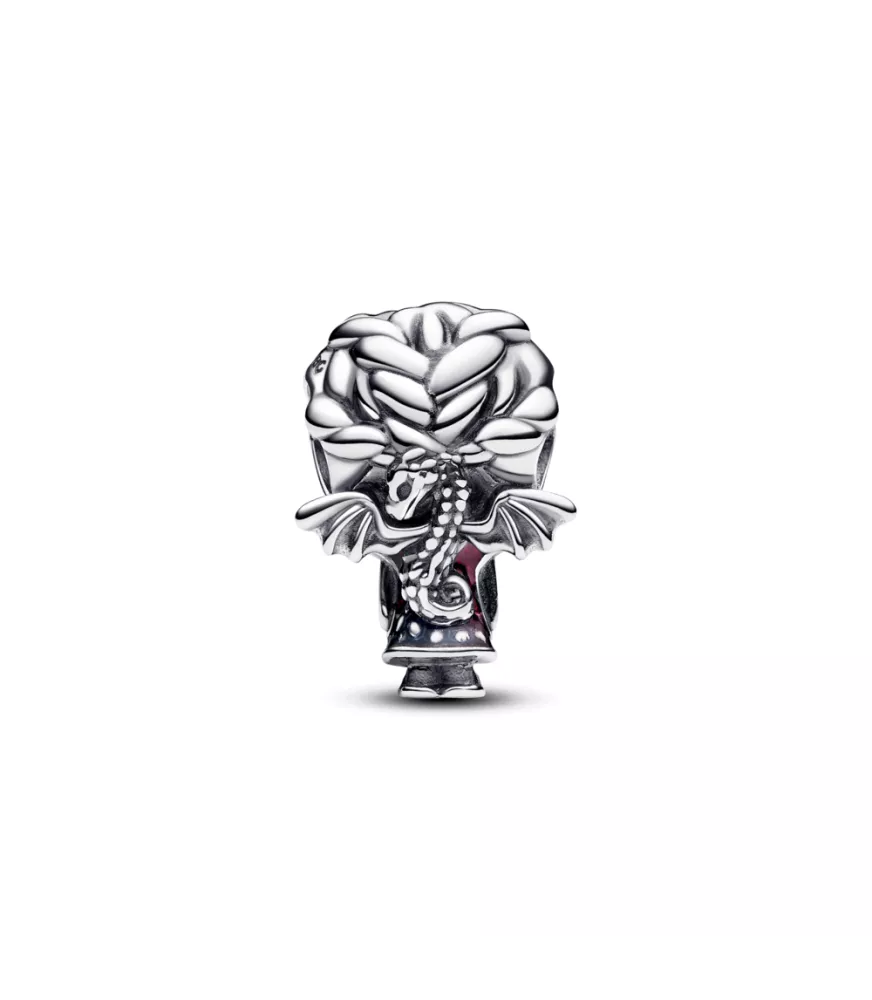Charm en plata de ley Daenerys de Juego de Tronos