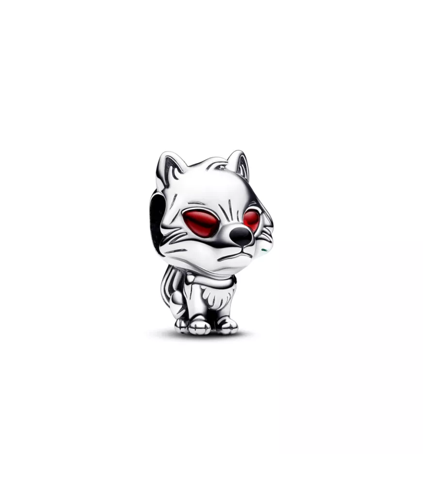 Charm en plata de ley Lobo Huargo Fantasma de Juego de Tronos 