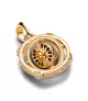 Charm colgante con un recubrimiento en oro de 14k Astrolabio Giratorio de Juego de Tronos