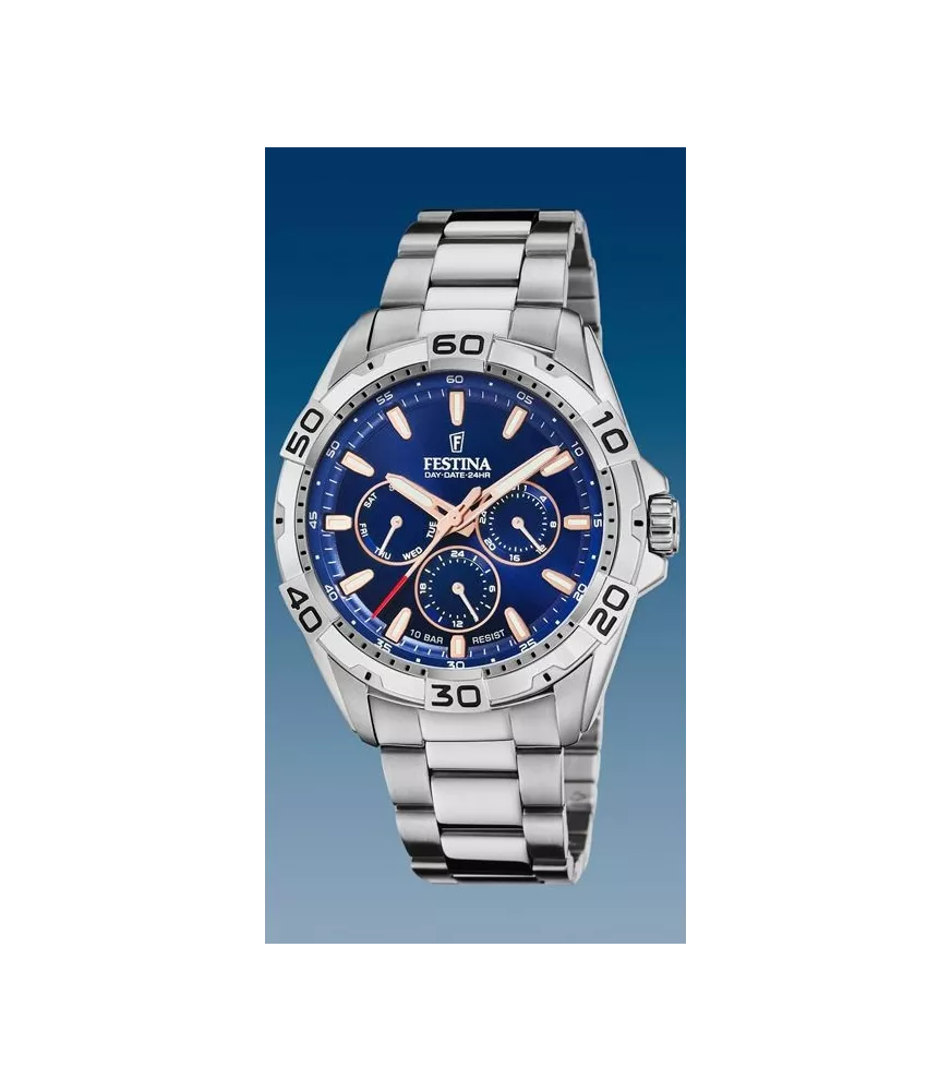 Reloj Festina, hombre, cuarzo, 3 agujas y multifunción F20623/2.