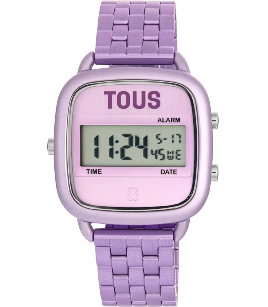 RELOJ TOUS D-LOGO ALUMINIO ROSA PARA MUJER 300358001