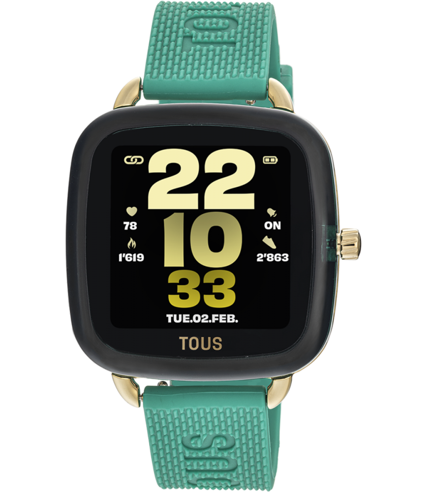 RELOJ TOUS D-CONNECT PC SIL VERDE PARA MUJER 300358081