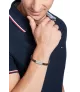Pulsera para hombre Tommy Hilfiger de cuero trenzado y acero.2790482