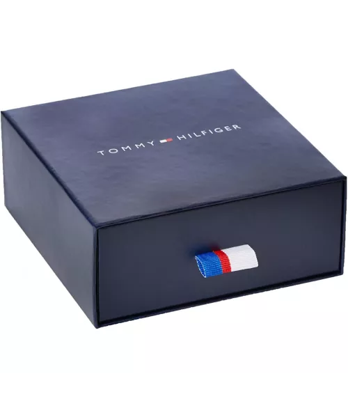 Pulsera para hombre Tommy Hilfiger de cuero trenzado y acero.2790482