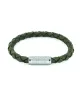 Pulsera para hombre Tommy Hilfiger de cuero trenzado y acero.2790480