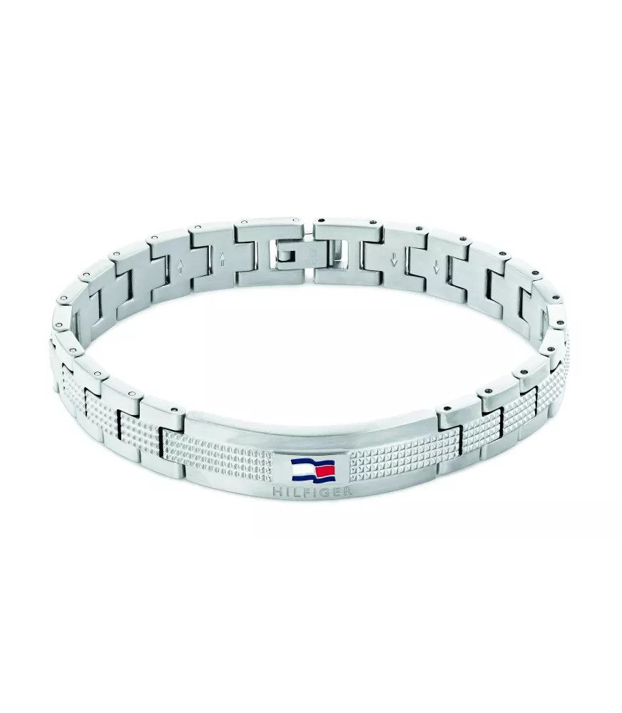 Pulsera para hombre Tommy Hilfiger de acero inoxidable. 2790419