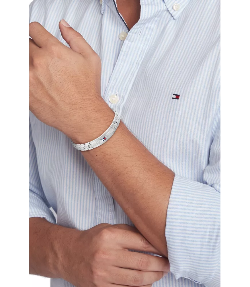 Pulsera para hombre Tommy Hilfiger de acero inoxidable. 2790419