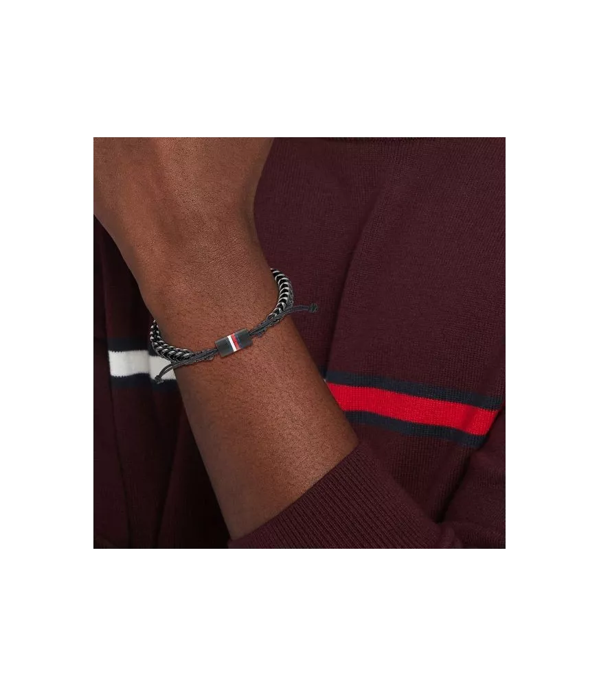 Pulsera para hombre Tommy Hilfiger de acero inoxidable. 2790513
