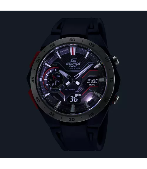 Reloj Casio Edifice Suspension Windflow Hombre, Solar, 3 agujas, cronógrafo...