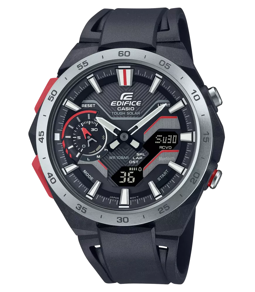 Reloj Casio Edifice Suspension Windflow Hombre, Solar, 3 agujas, cronógrafo...