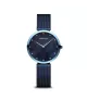 Reloj Bering Classic mujer azul pulido. 18132-398