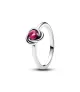 Anillo en plata de ley Círculo Eternity Rosa​