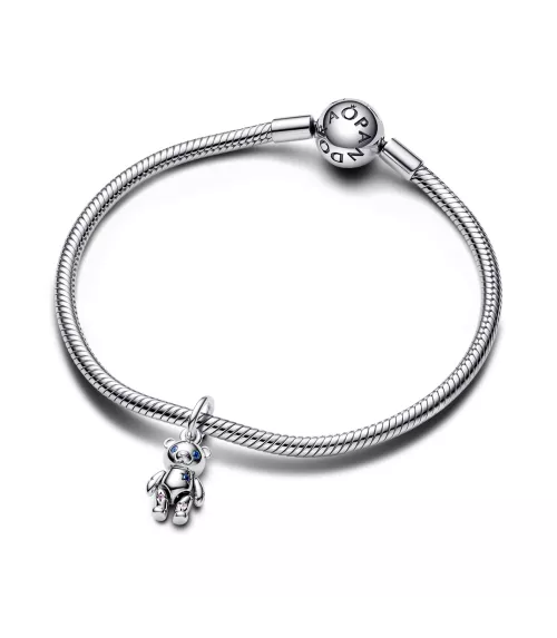 Charm en plata de ley Pingüino Esquiador