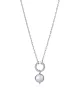 Collar Elegant Viceroy en plata de 925 milesimas, con perla cultivada.13180C000-90