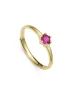 Anillo clásica Viceroy en plata de 925 milesimas con baño, con circonitas.9115A013-39