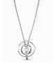 Collar Luna LLena UNOde50, en metal bañado en plata.