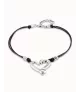 Collar Heart UNOde50, en metal bañado en plata.