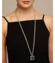 Collar Charisma UNOde50, en metal bañado en plata.