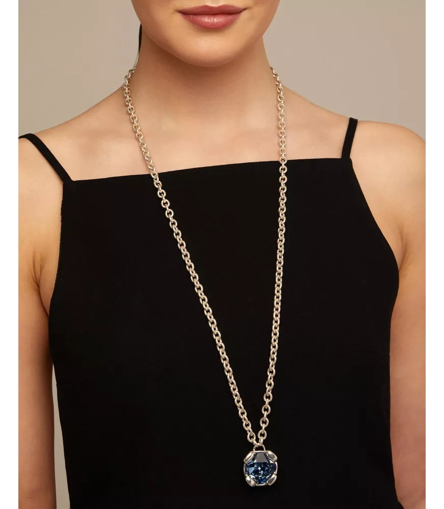 Collar Charisma UNOde50, en metal bañado en plata.