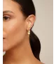 Pendientes Legend UNOde50, en metal bañado en oro.
