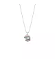 Colgante Sunfield Olivia Aguamarina en plata. CL064510
