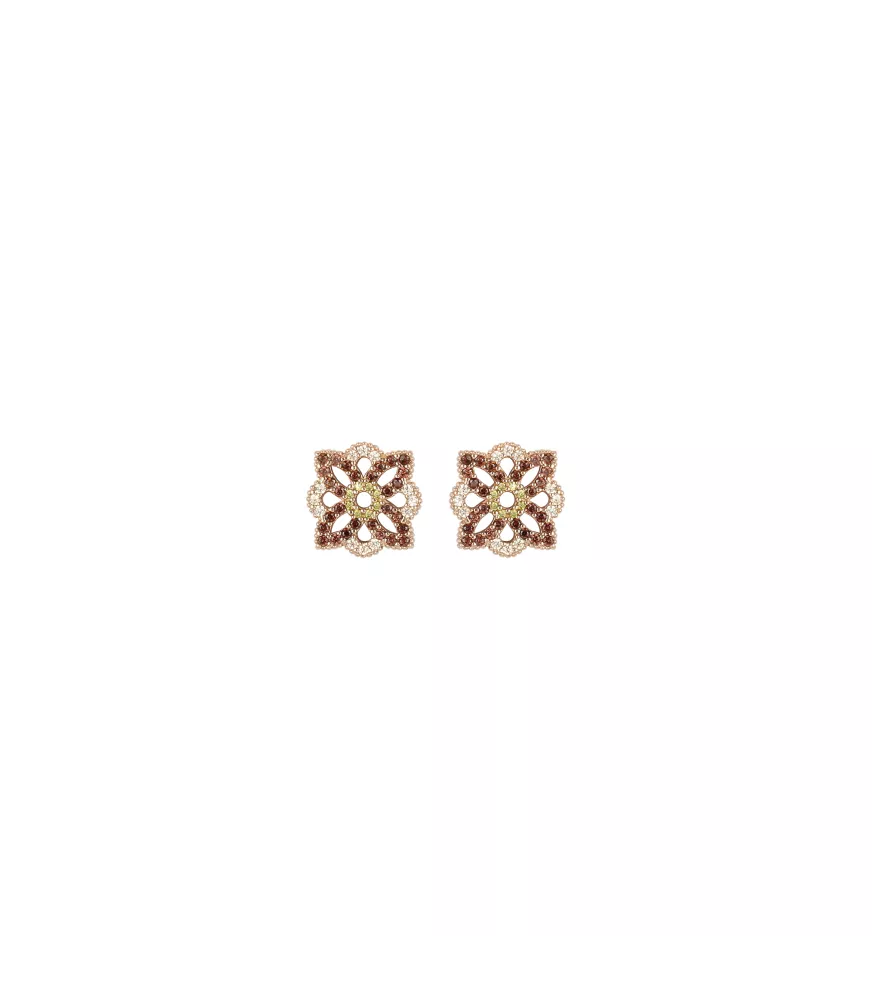 Pendientes Sunfield Chloe Paris Rosé, en plata. PE064502/2