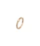 Anillo Sunfield Kaede Cuarzo Rosa, en plata bañada en oro rosa. AN064461/2