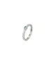 Anillo Sunfield Kaede Turquesa, en plata. AN064462