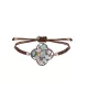 Pulsera Sunfield Celeste Gray, en plata. PU064551