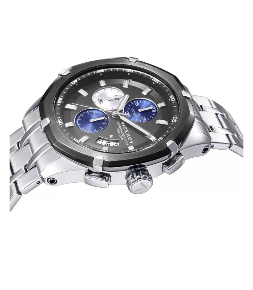 Reloj Viceroy hombre,cuarzo, analógico ,3 agujas y calendario...46837-57