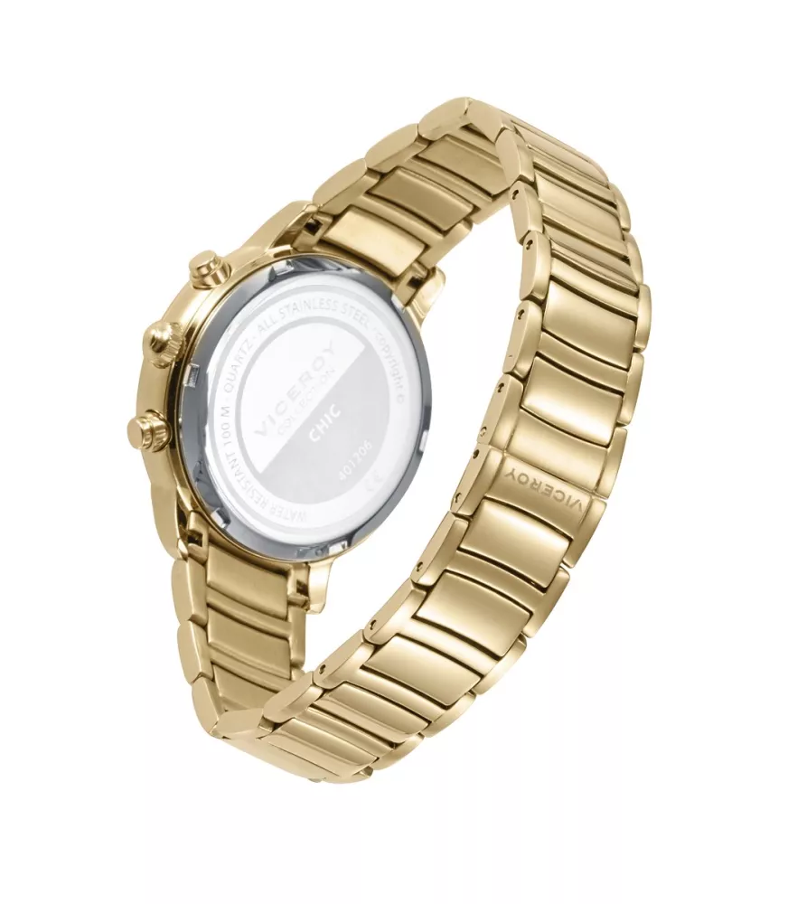 Reloj Viceroy mujer, cuarzo, analógico, 3 agujas multifunción. 401206-85