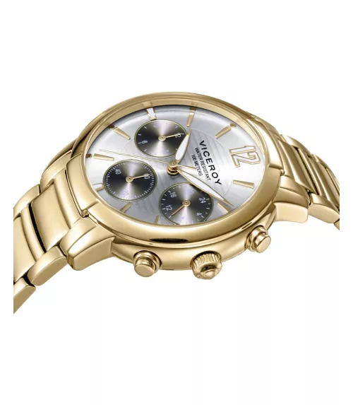 Reloj Viceroy mujer, cuarzo, analógico, 3 agujas multifunción. 401206-85