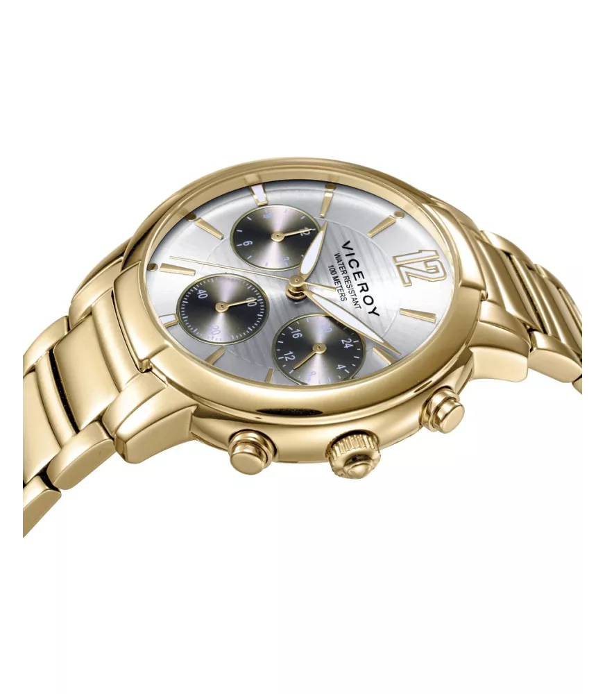 Reloj Viceroy mujer, cuarzo, analógico, 3 agujas multifunción. 401206-85