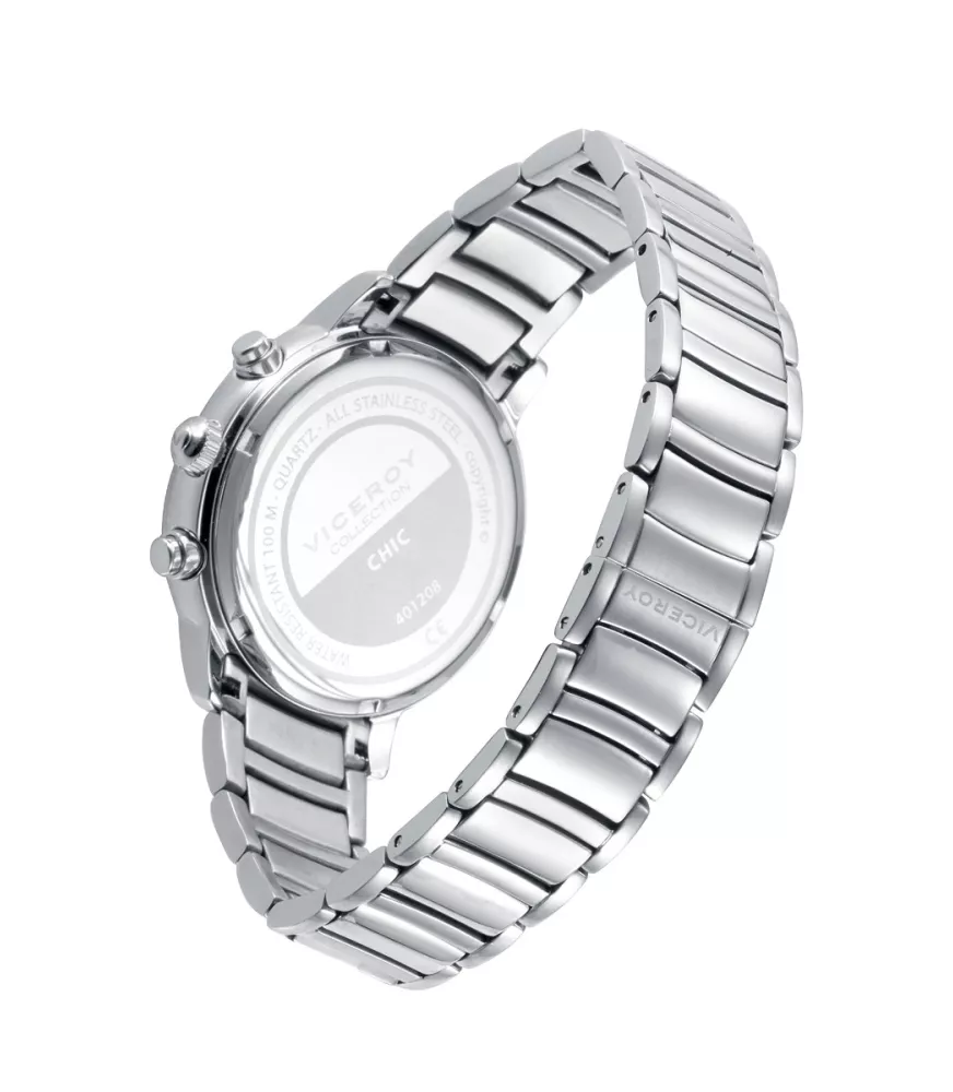 Reloj Viceroy mujer, cuarzo, analógico, 3 agujas, multifunción. 401208-35