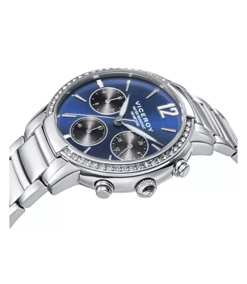 Reloj Viceroy mujer, cuarzo, analógico, 3 agujas, multifunción. 401208-35
