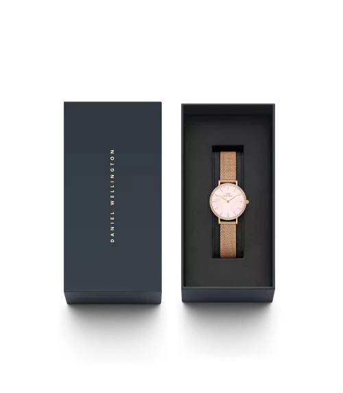 Reloj Daniel Wellington Petite Lumine Bezel Melrose Pink mujer DW00100663