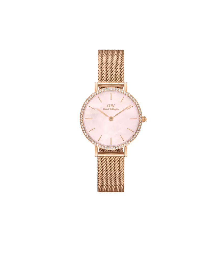 Reloj Daniel Wellington Petite Lumine Bezel Melrose Pink mujer DW00100663