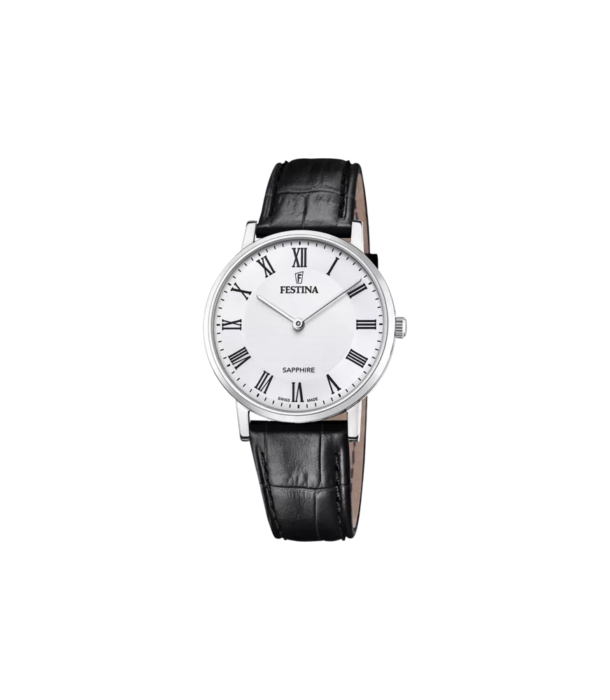 Reloj Festina Swiss Made F20012/5, para hombre, con cristal zafiro.