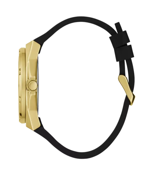 Cuarzo, analógico, 3 agujas, multifunción y brazalete en silicona.